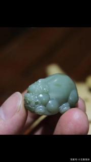 和田玉籽料沙枣青,教你怎么认这类玉石